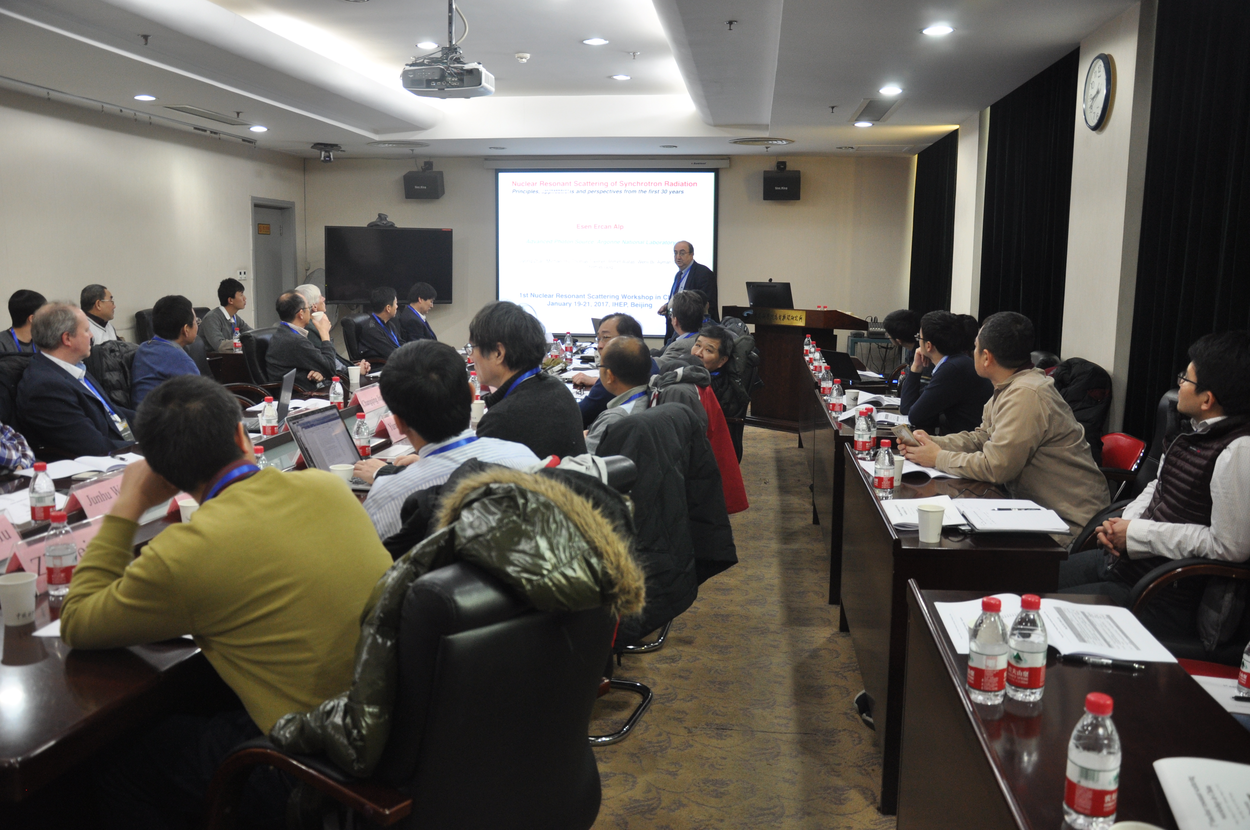 Talk delivered by Dr. E.E. Alp with ANL